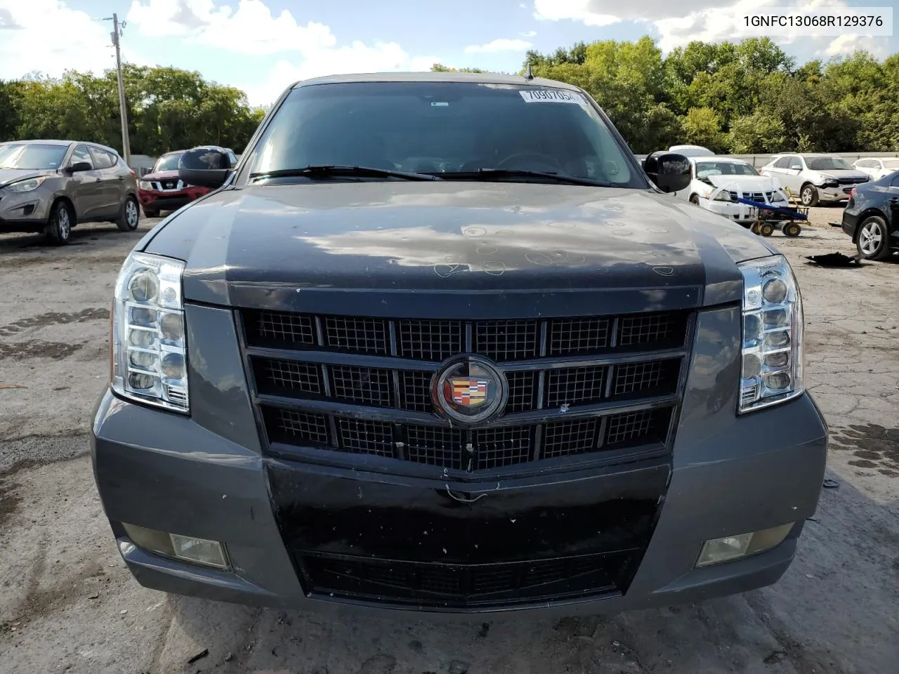 2008 Chevrolet Tahoe C1500 VIN: 1GNFC13068R129376 Lot: 70907054