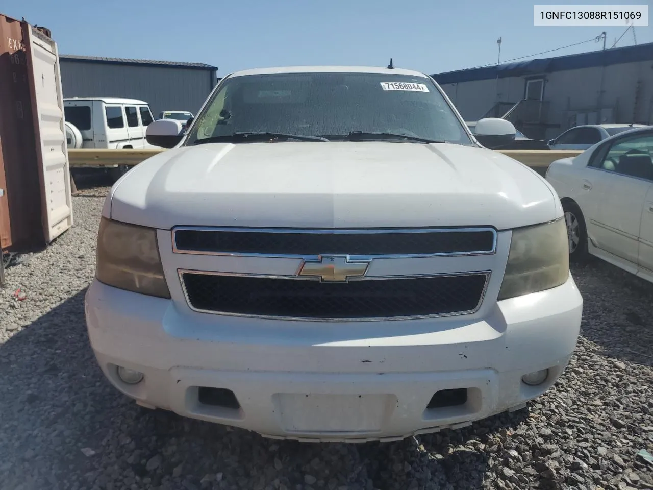 2008 Chevrolet Tahoe C1500 VIN: 1GNFC13088R151069 Lot: 71568044