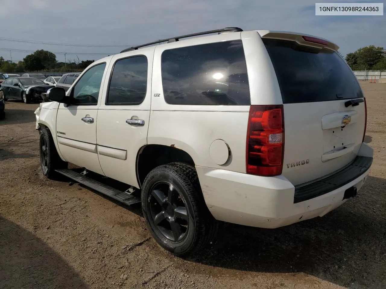 2008 Chevrolet Tahoe K1500 VIN: 1GNFK13098R244363 Lot: 71819254