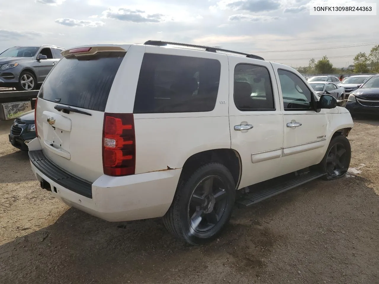 2008 Chevrolet Tahoe K1500 VIN: 1GNFK13098R244363 Lot: 71819254