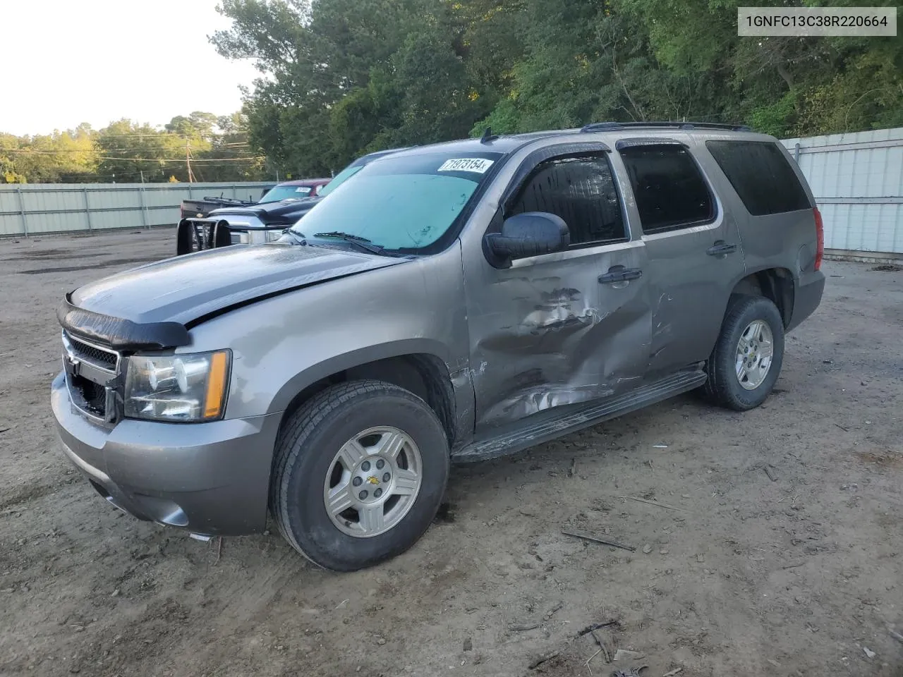 2008 Chevrolet Tahoe C1500 VIN: 1GNFC13C38R220664 Lot: 71973154