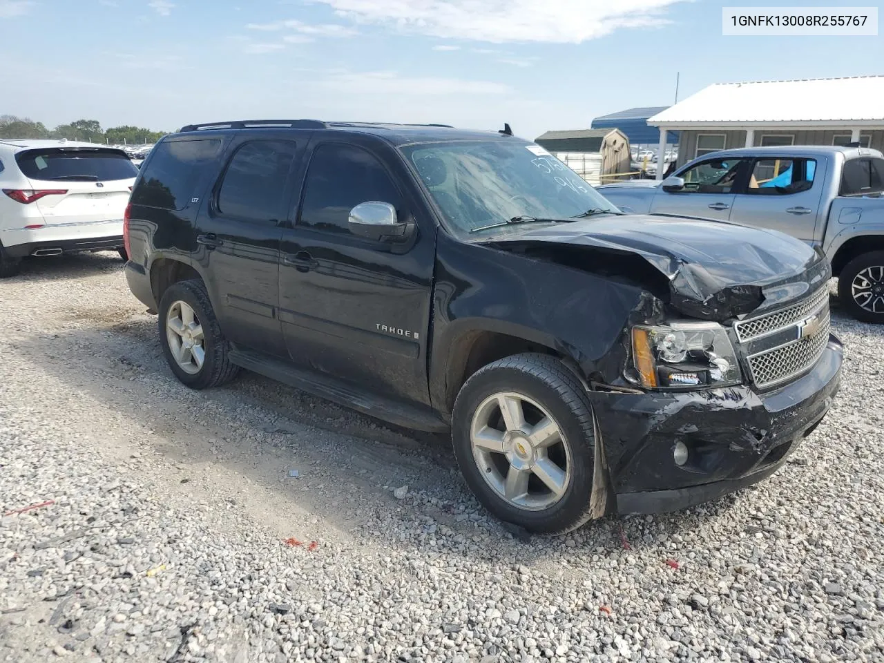 2008 Chevrolet Tahoe K1500 VIN: 1GNFK13008R255767 Lot: 72239334