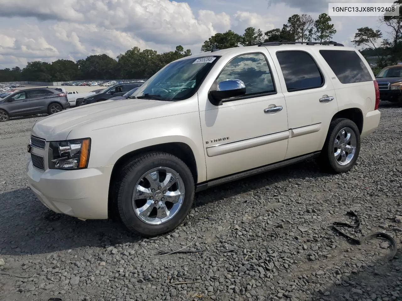 2008 Chevrolet Tahoe C1500 VIN: 1GNFC13JX8R192408 Lot: 72935284