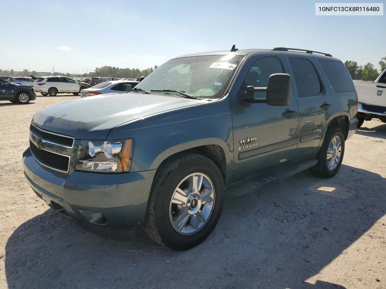 2008 Chevrolet Tahoe C1500 VIN: 1GNFC13CX8R116480 Lot: 72997554