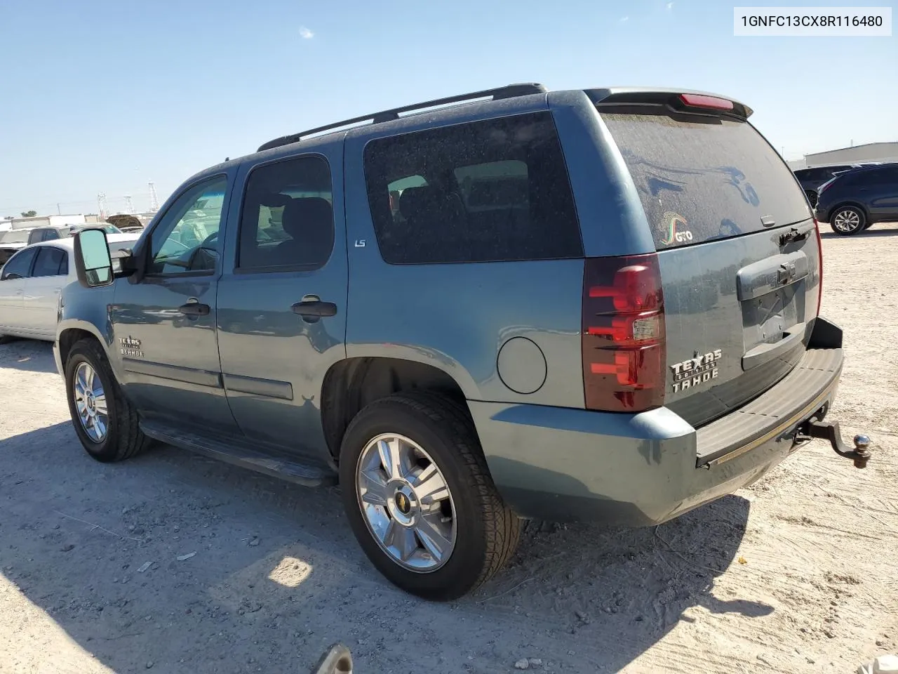 2008 Chevrolet Tahoe C1500 VIN: 1GNFC13CX8R116480 Lot: 72997554