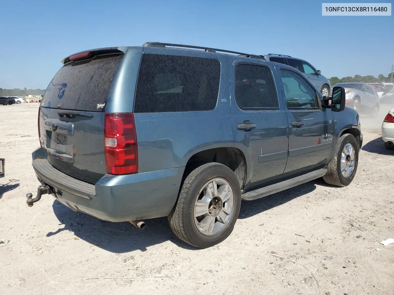 2008 Chevrolet Tahoe C1500 VIN: 1GNFC13CX8R116480 Lot: 72997554