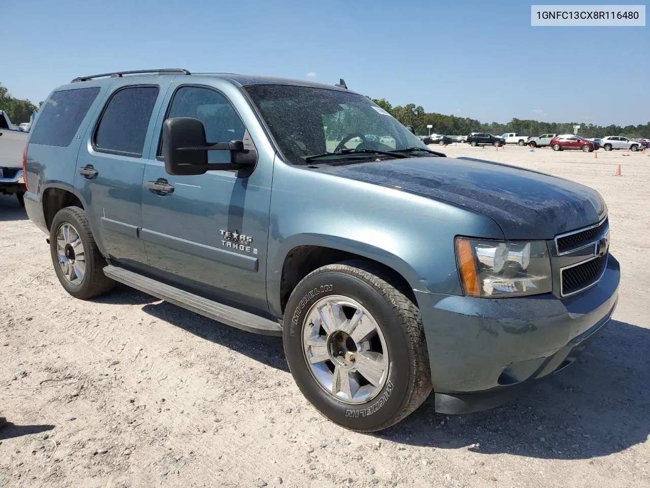 2008 Chevrolet Tahoe C1500 VIN: 1GNFC13CX8R116480 Lot: 72997554