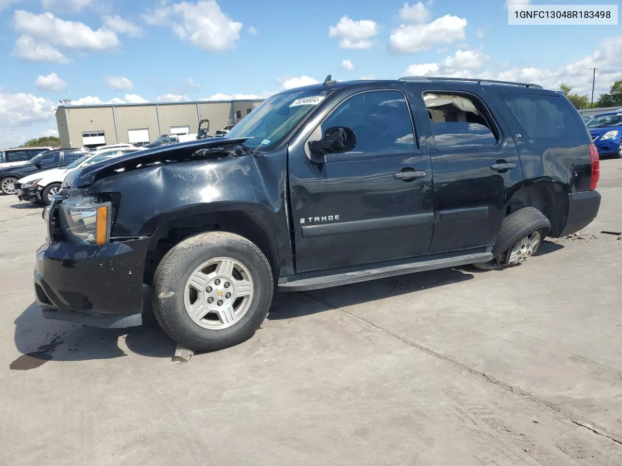 2008 Chevrolet Tahoe C1500 VIN: 1GNFC13048R183498 Lot: 73246804