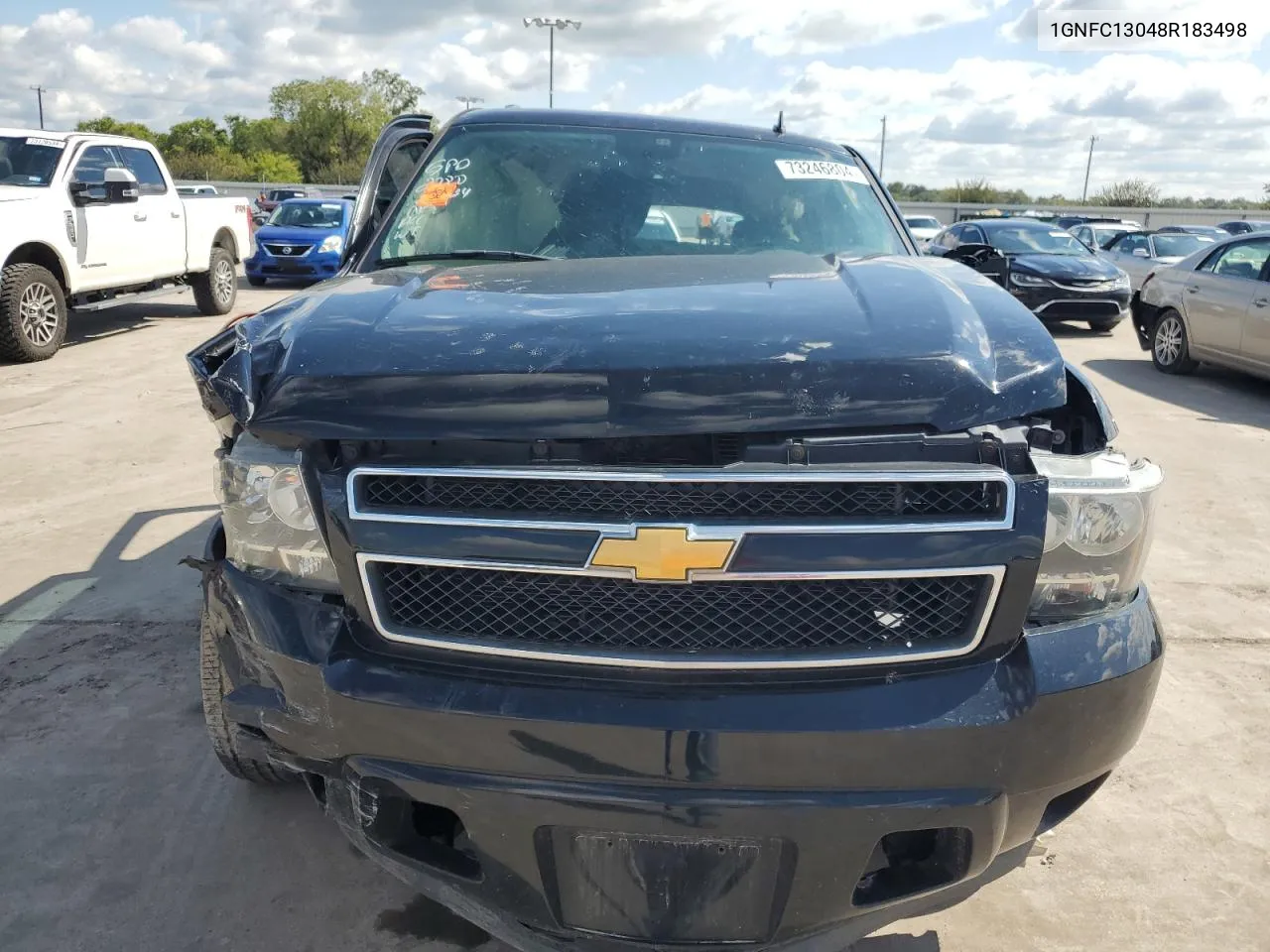 2008 Chevrolet Tahoe C1500 VIN: 1GNFC13048R183498 Lot: 73246804