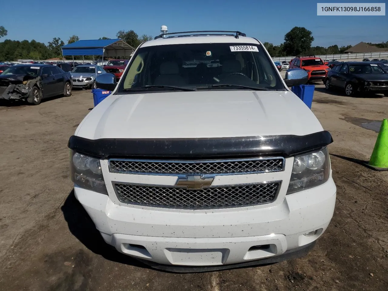 2008 Chevrolet Tahoe K1500 VIN: 1GNFK13098J166858 Lot: 73355814