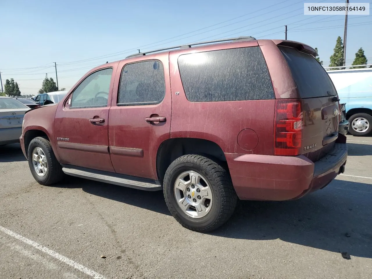 2008 Chevrolet Tahoe C1500 VIN: 1GNFC13058R164149 Lot: 73385184