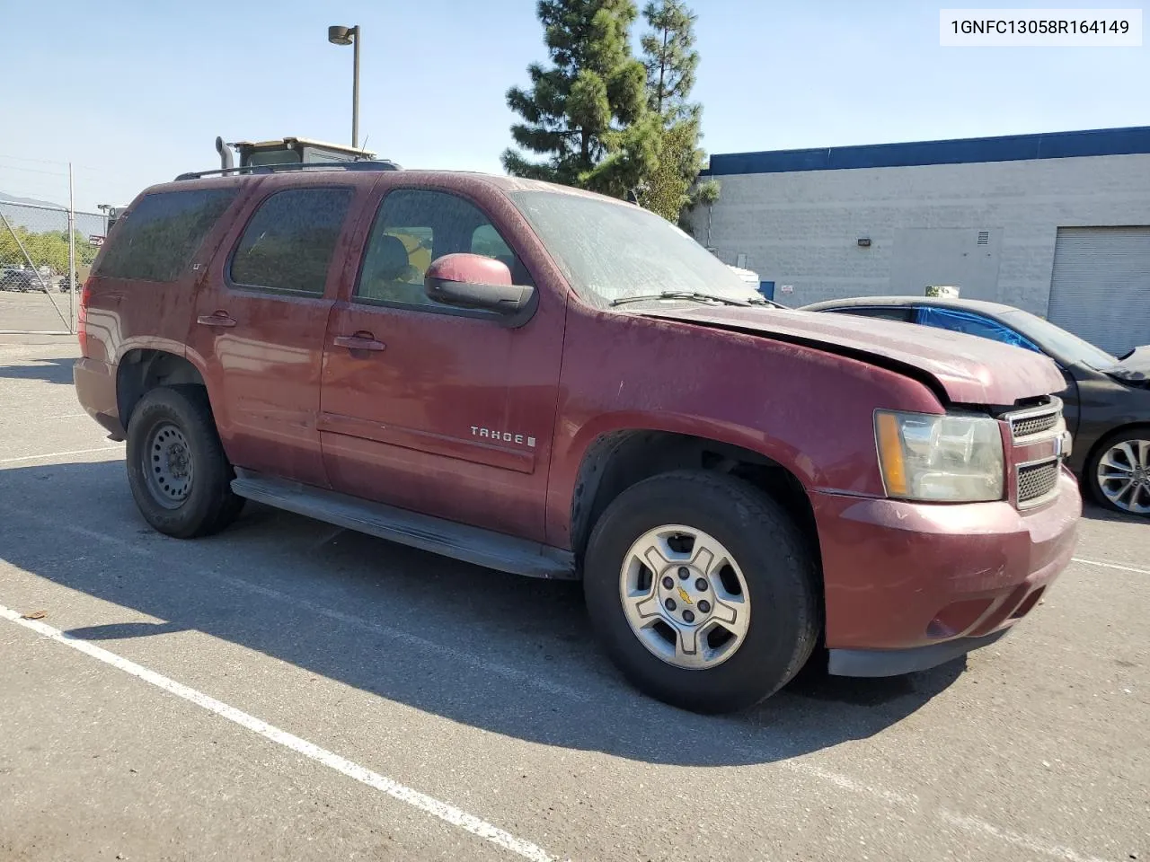 2008 Chevrolet Tahoe C1500 VIN: 1GNFC13058R164149 Lot: 73385184