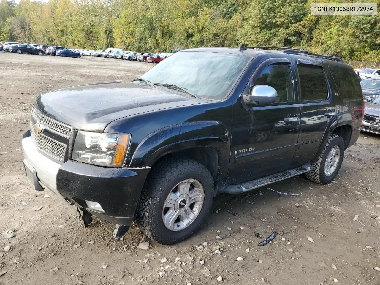 2008 Chevrolet Tahoe K1500 VIN: 1GNFK13068R172974 Lot: 73572184