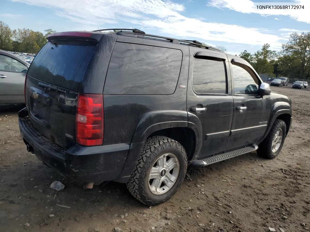 2008 Chevrolet Tahoe K1500 VIN: 1GNFK13068R172974 Lot: 73572184