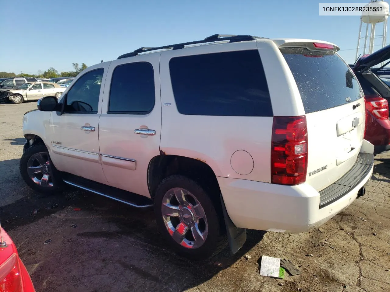 2008 Chevrolet Tahoe K1500 VIN: 1GNFK13028R235553 Lot: 73572564