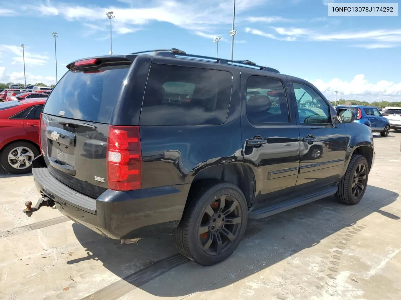 2008 Chevrolet Tahoe C1500 VIN: 1GNFC13078J174292 Lot: 73759154