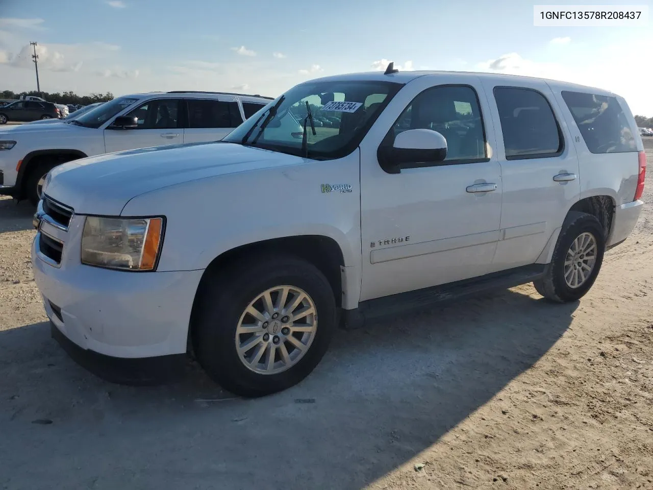 2008 Chevrolet Tahoe C1500 Hybrid VIN: 1GNFC13578R208437 Lot: 73785734