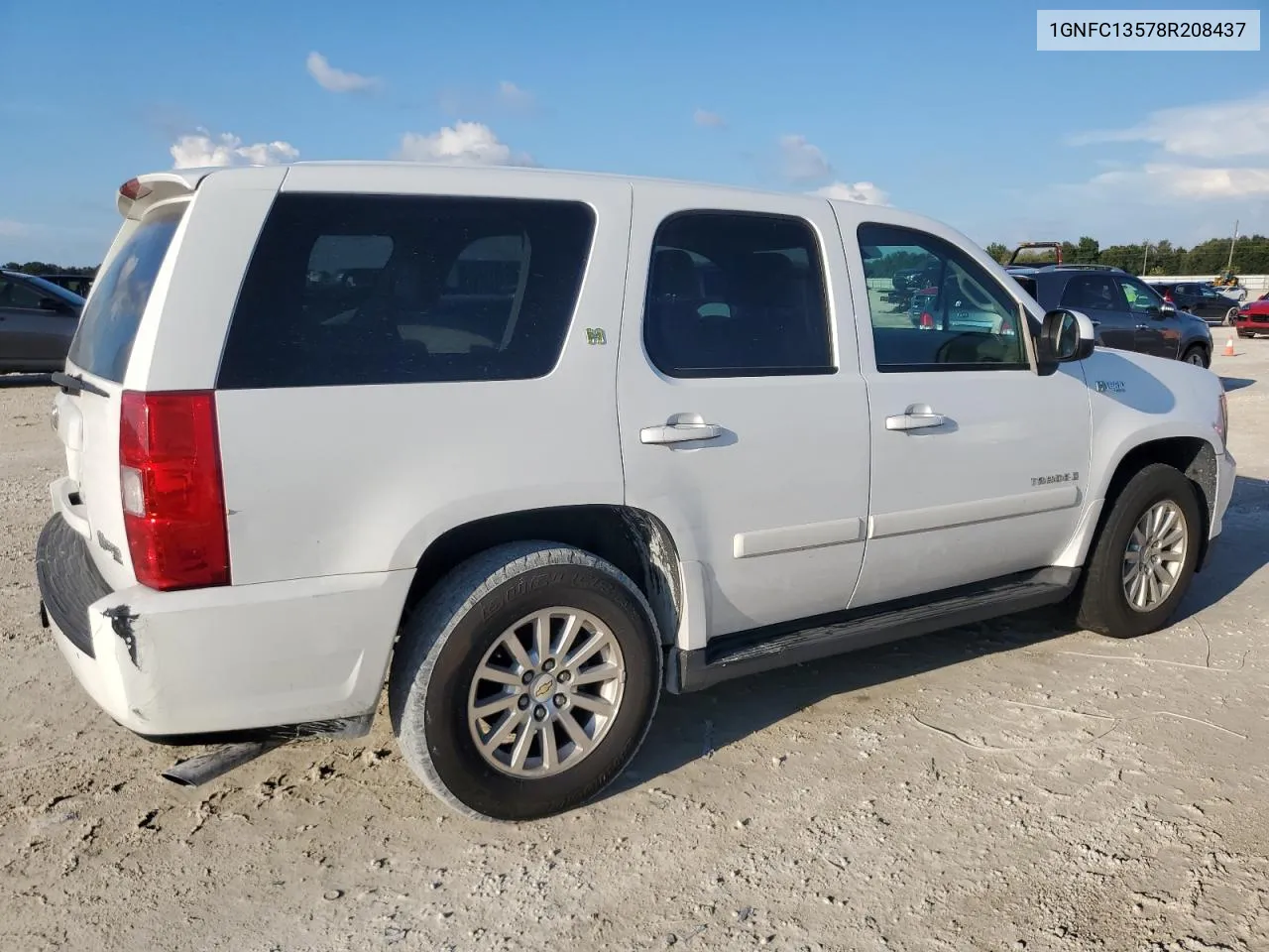 2008 Chevrolet Tahoe C1500 Hybrid VIN: 1GNFC13578R208437 Lot: 73785734