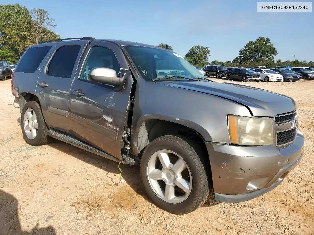 2008 Chevrolet Tahoe C1500 VIN: 1GNFC13098R132840 Lot: 74093174