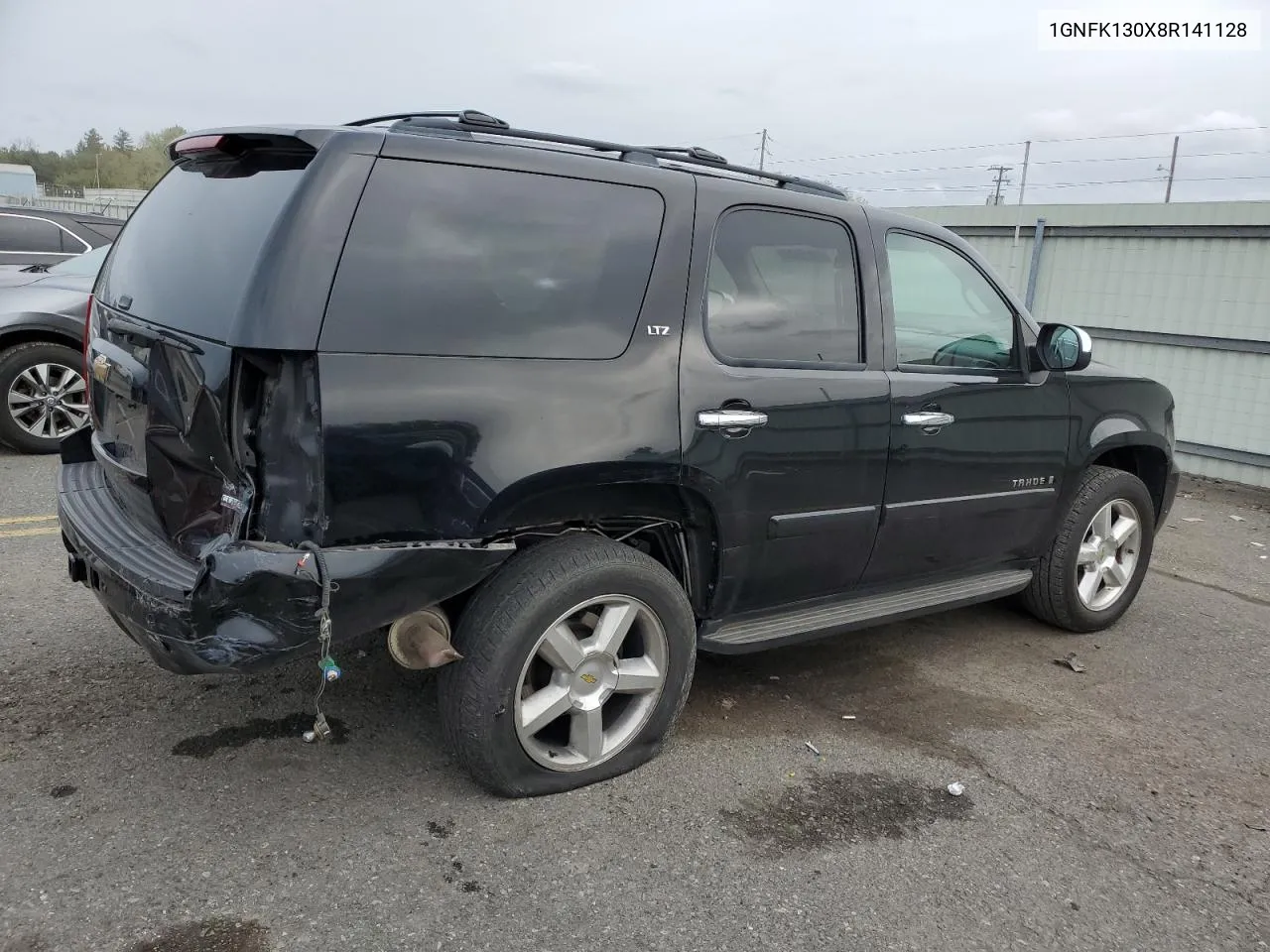 2008 Chevrolet Tahoe K1500 VIN: 1GNFK130X8R141128 Lot: 74312134