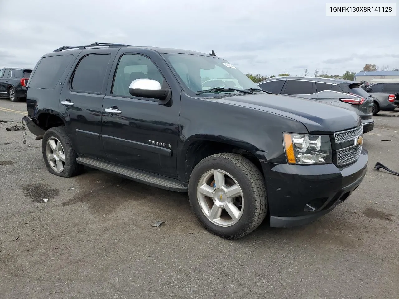 2008 Chevrolet Tahoe K1500 VIN: 1GNFK130X8R141128 Lot: 74312134