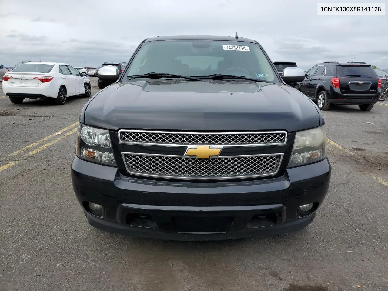 2008 Chevrolet Tahoe K1500 VIN: 1GNFK130X8R141128 Lot: 74312134