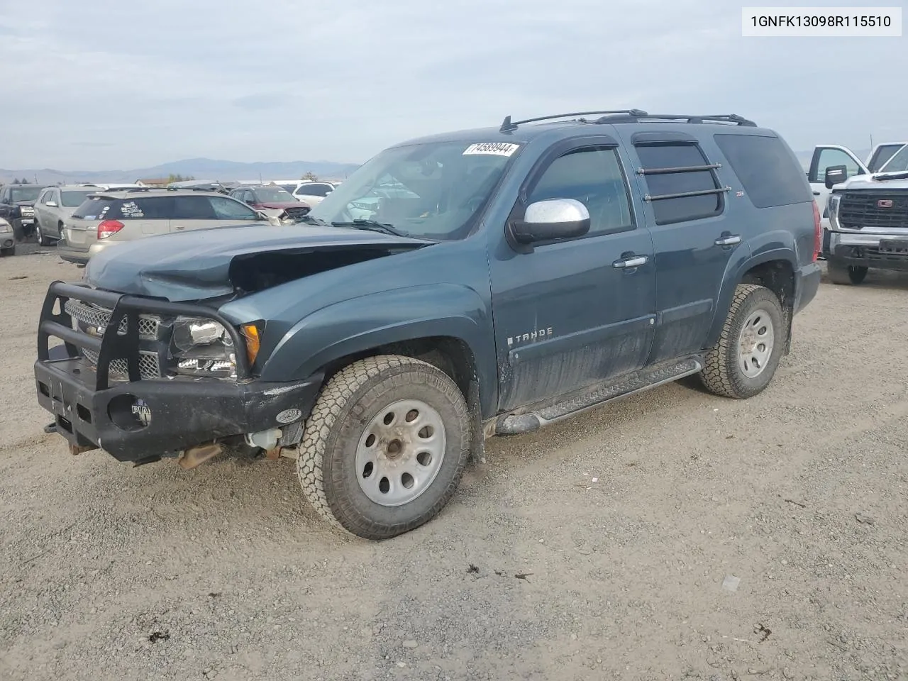 2008 Chevrolet Tahoe K1500 VIN: 1GNFK13098R115510 Lot: 74589944