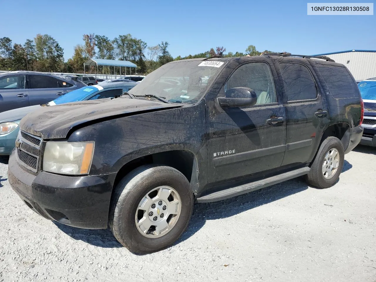 2008 Chevrolet Tahoe C1500 VIN: 1GNFC13028R130508 Lot: 74630654