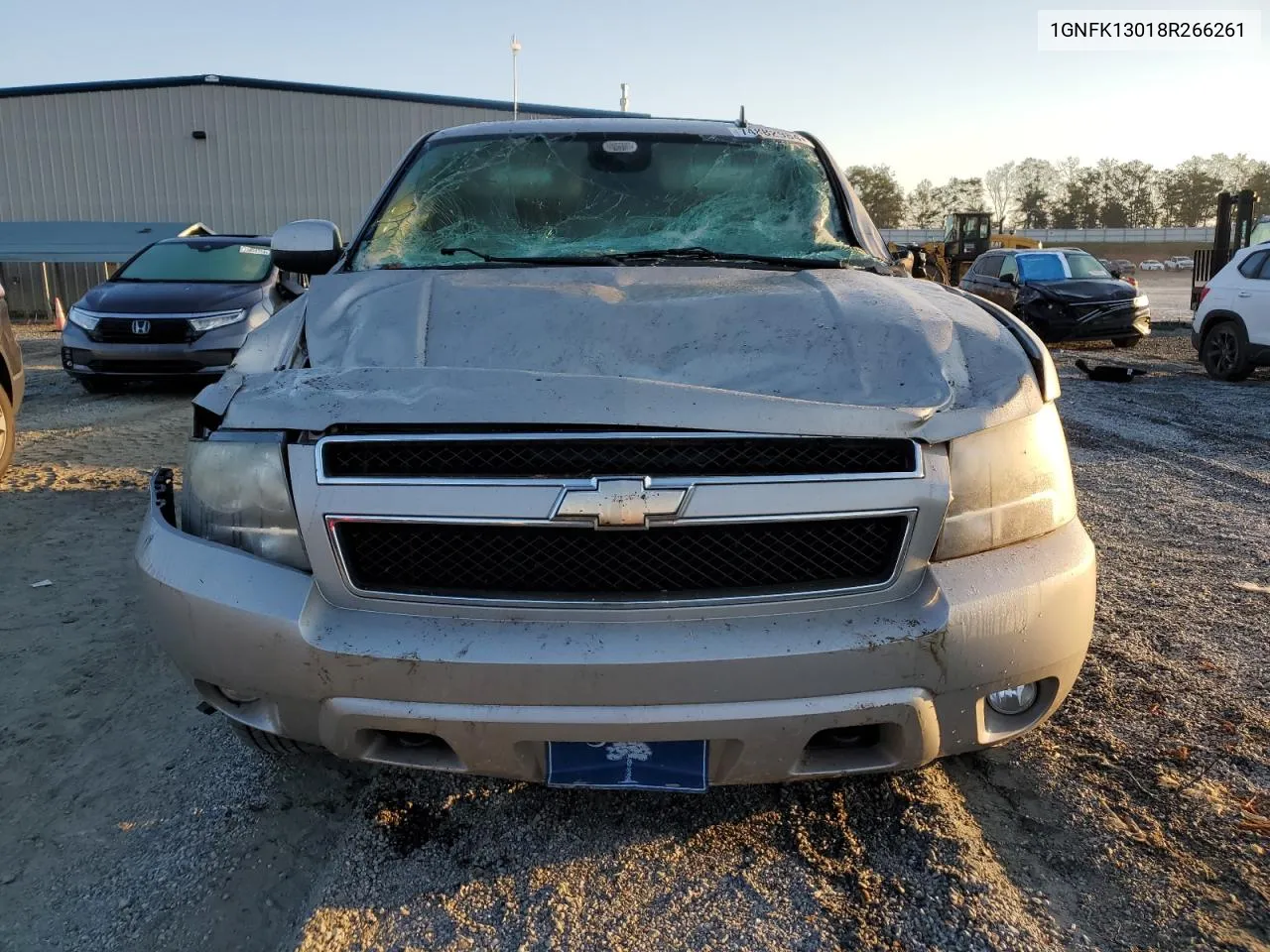 2008 Chevrolet Tahoe K1500 VIN: 1GNFK13018R266261 Lot: 74882984