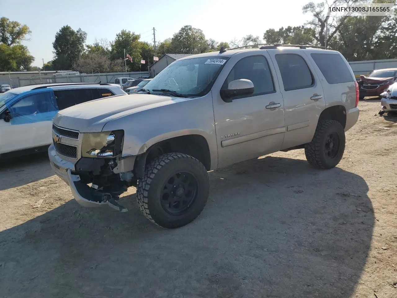 2008 Chevrolet Tahoe K1500 VIN: 1GNFK13008J165565 Lot: 75042414