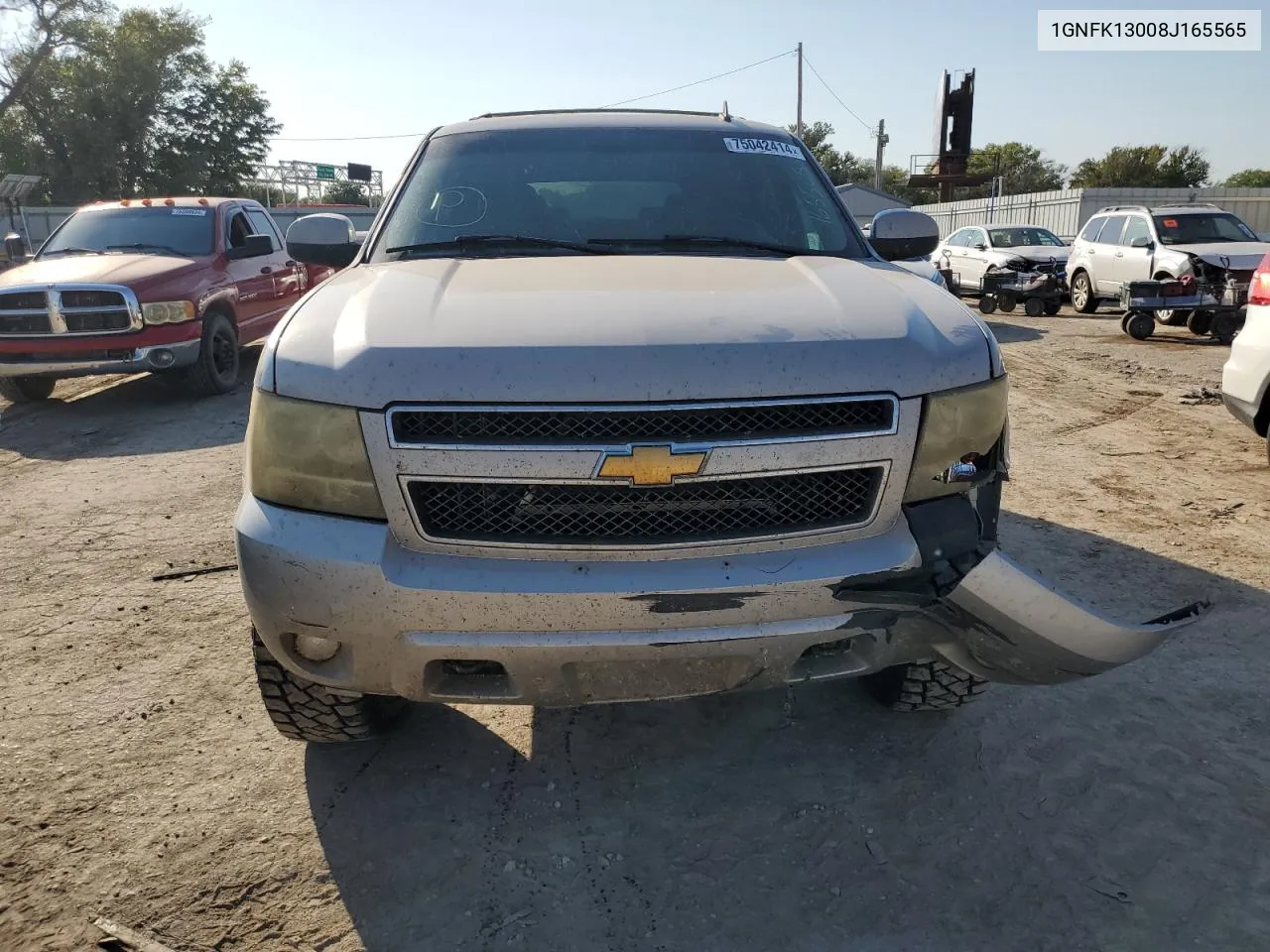 2008 Chevrolet Tahoe K1500 VIN: 1GNFK13008J165565 Lot: 75042414