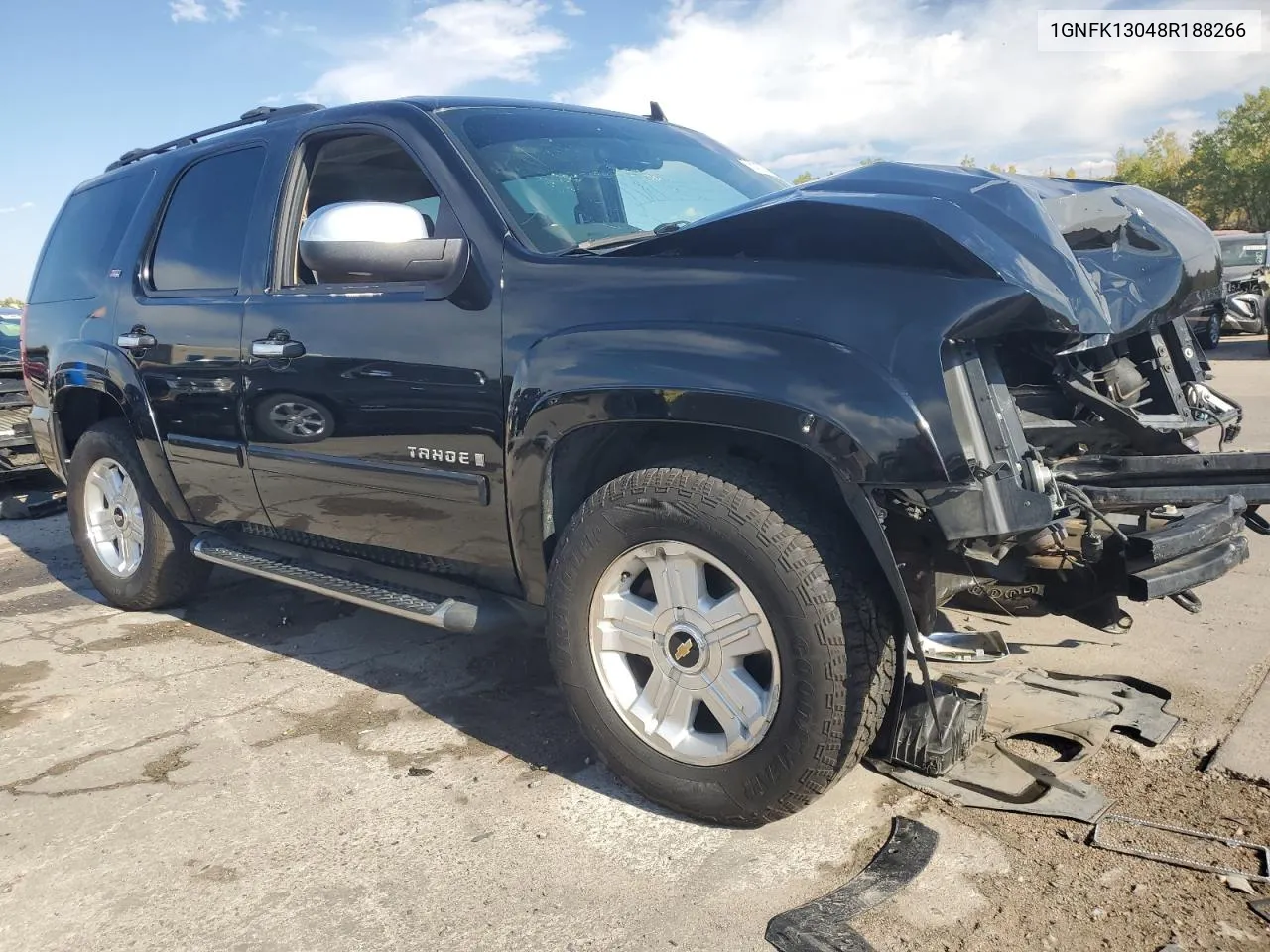 2008 Chevrolet Tahoe K1500 VIN: 1GNFK13048R188266 Lot: 75312544