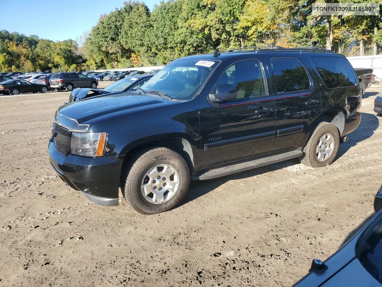 2008 Chevrolet Tahoe K1500 VIN: 1GNFK13098J186897 Lot: 75396774