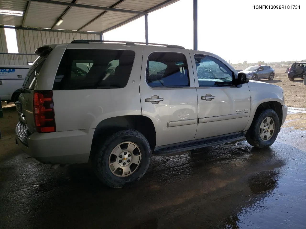 2008 Chevrolet Tahoe K1500 VIN: 1GNFK13098R181734 Lot: 75908764