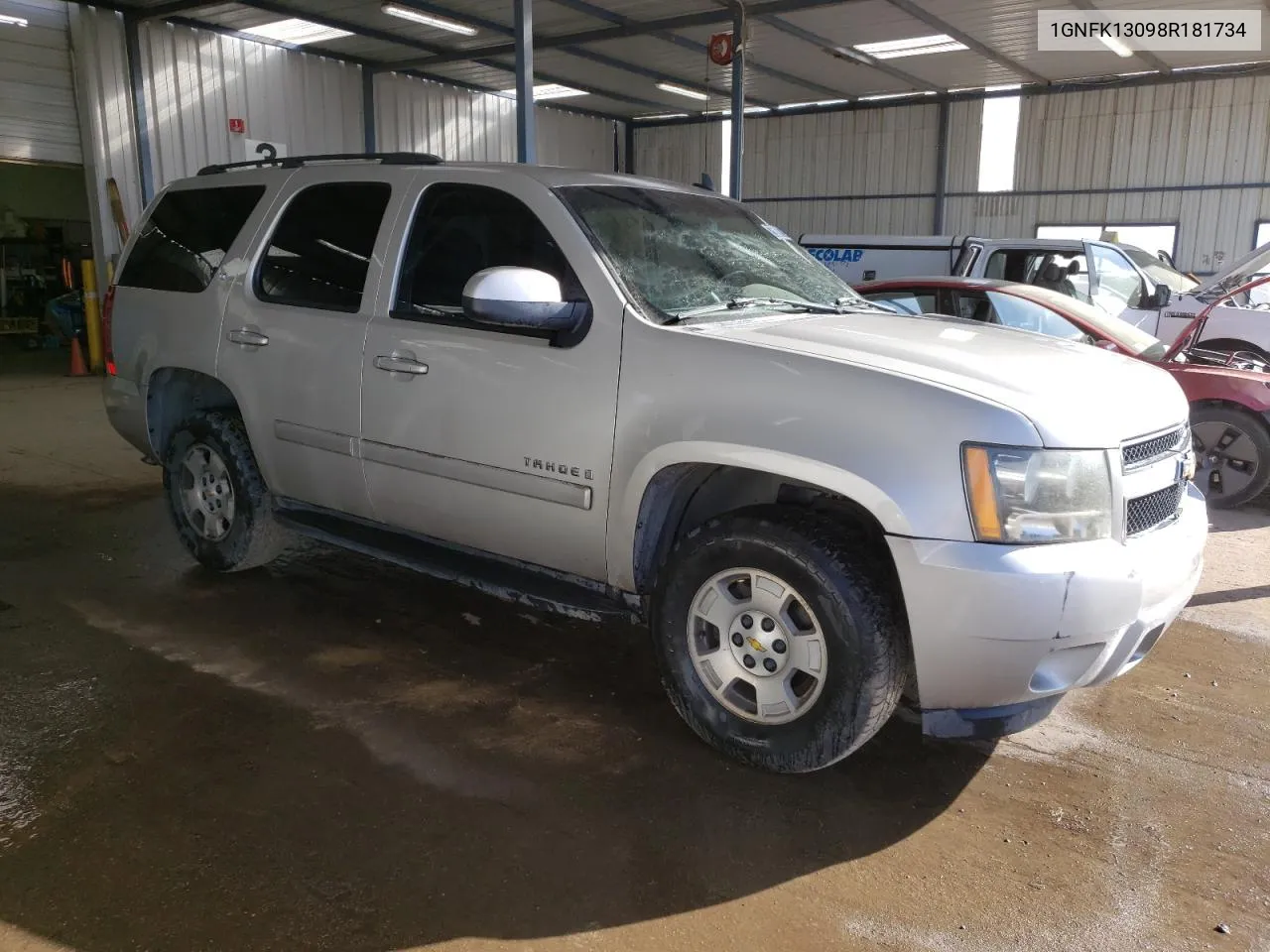 2008 Chevrolet Tahoe K1500 VIN: 1GNFK13098R181734 Lot: 75908764