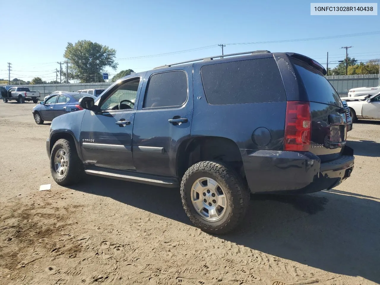 2008 Chevrolet Tahoe C1500 VIN: 1GNFC13028R140438 Lot: 76016214