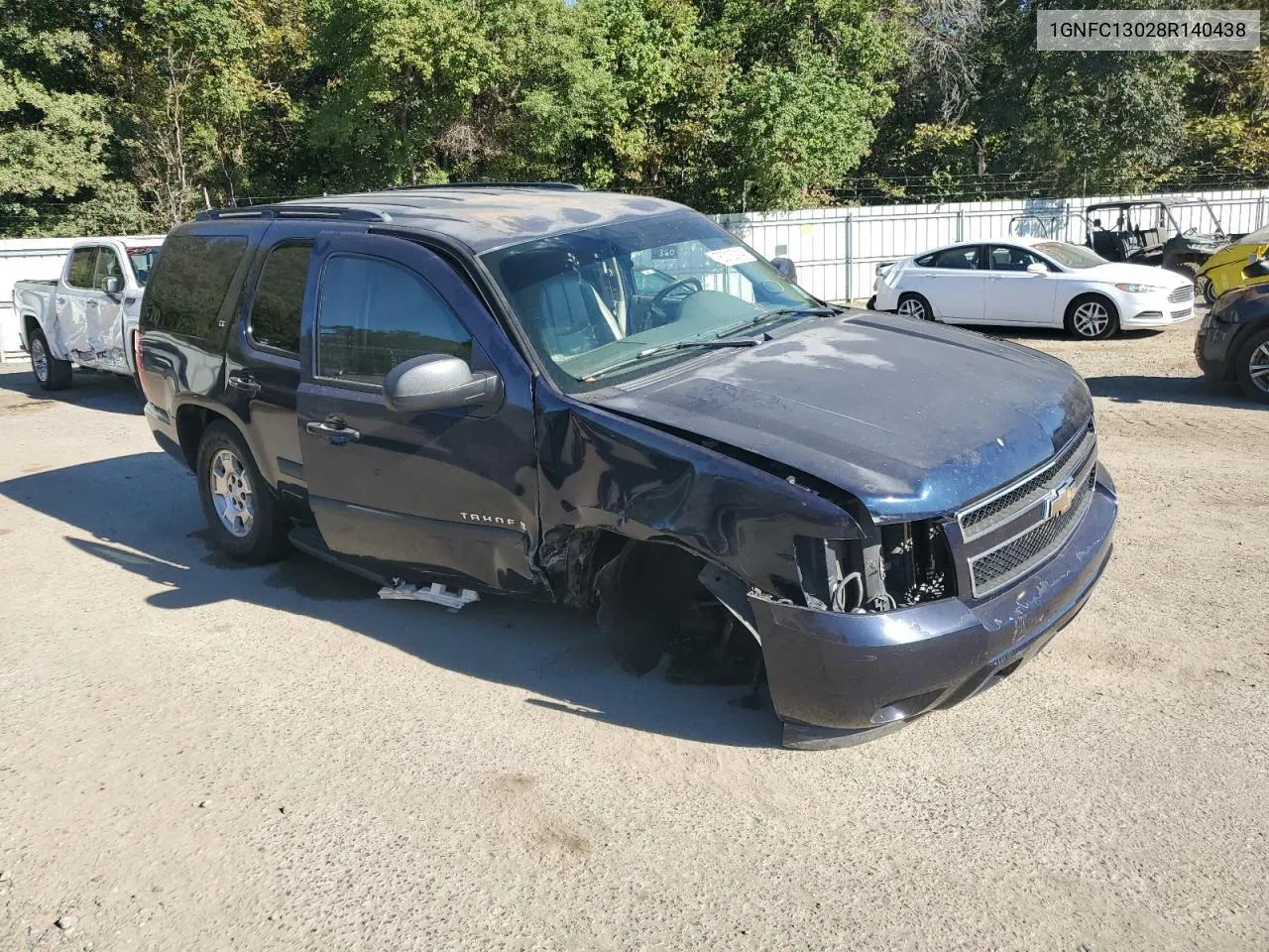 2008 Chevrolet Tahoe C1500 VIN: 1GNFC13028R140438 Lot: 76016214