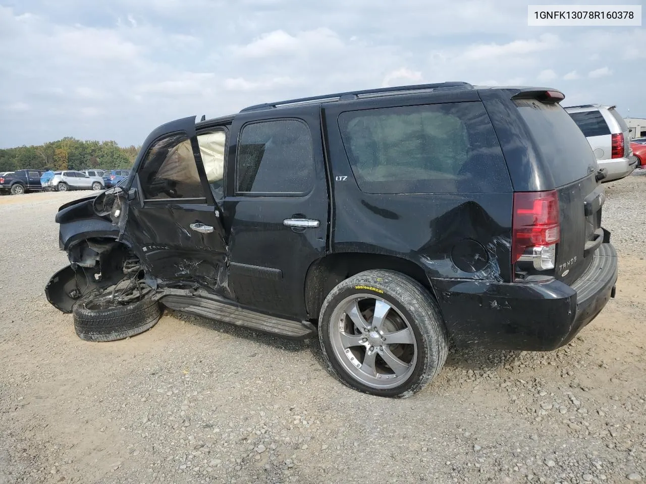 2008 Chevrolet Tahoe K1500 VIN: 1GNFK13078R160378 Lot: 76208684