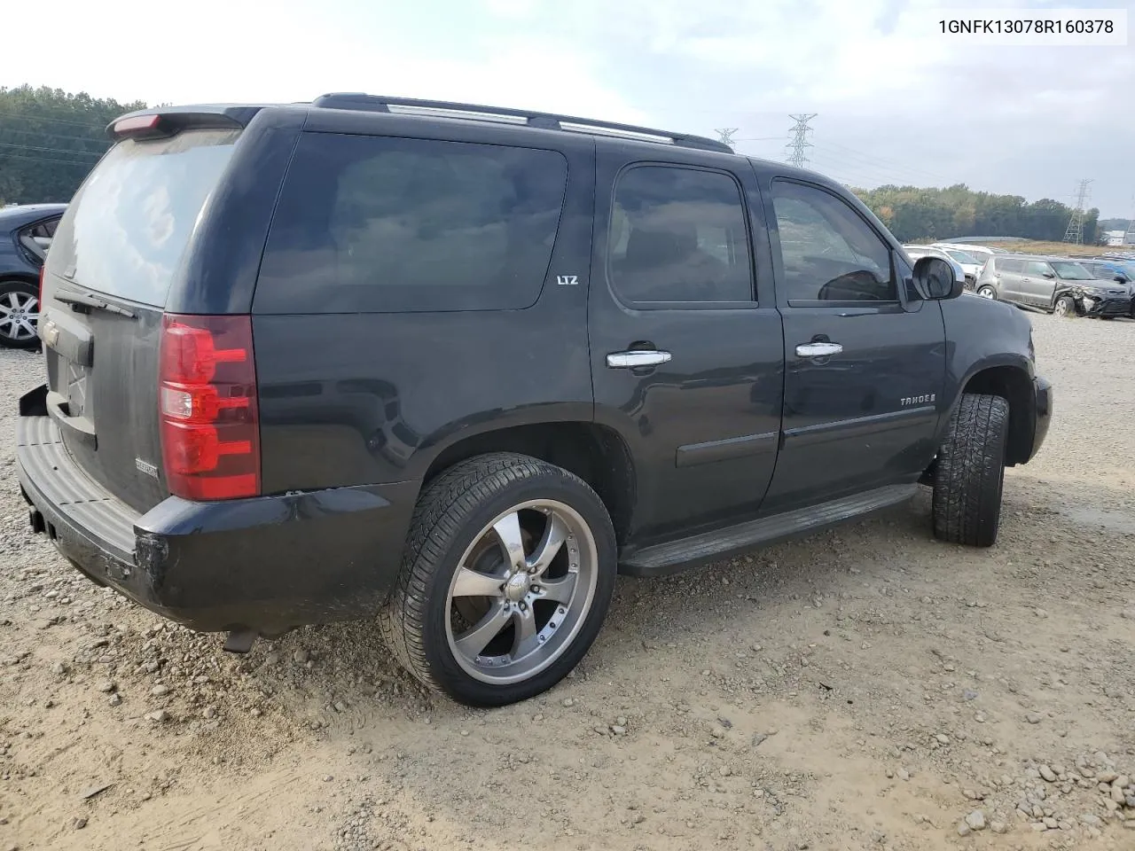 2008 Chevrolet Tahoe K1500 VIN: 1GNFK13078R160378 Lot: 76208684