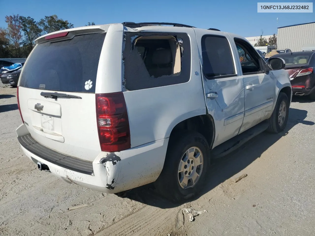 2008 Chevrolet Tahoe C1500 VIN: 1GNFC13J68J232482 Lot: 76784734