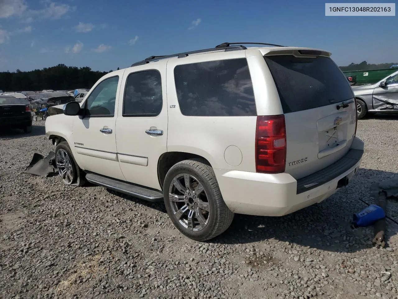 2008 Chevrolet Tahoe C1500 VIN: 1GNFC13048R202163 Lot: 76797094