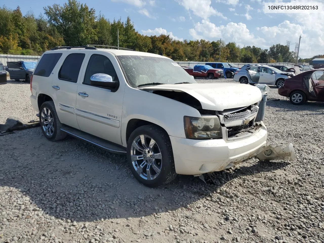 2008 Chevrolet Tahoe C1500 VIN: 1GNFC13048R202163 Lot: 76797094