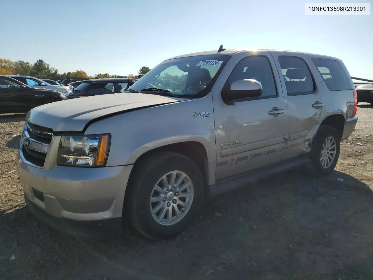 2008 Chevrolet Tahoe C1500 Hybrid VIN: 1GNFC13598R213901 Lot: 77207224