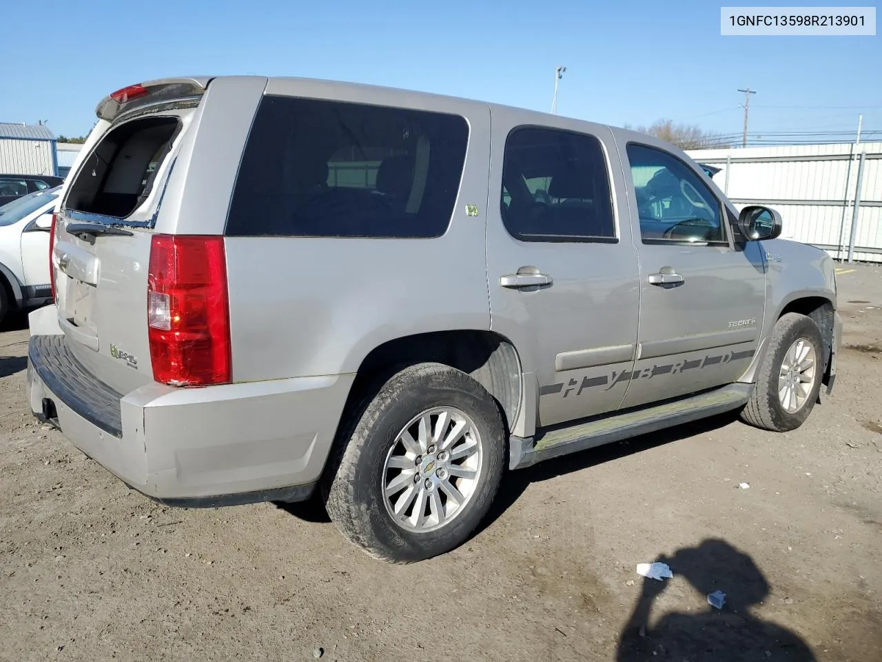 2008 Chevrolet Tahoe C1500 Hybrid VIN: 1GNFC13598R213901 Lot: 77207224