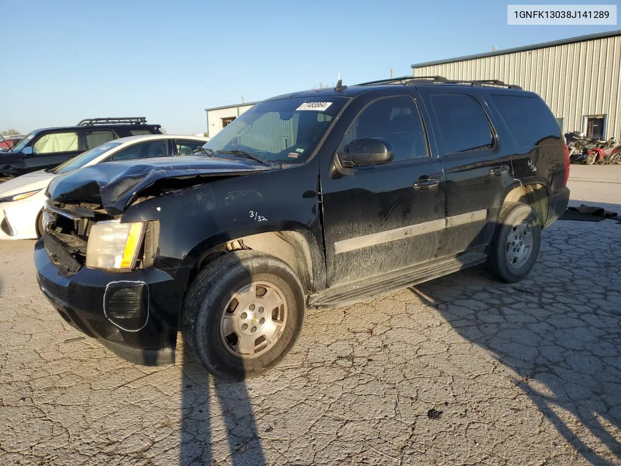 1GNFK13038J141289 2008 Chevrolet Tahoe K1500