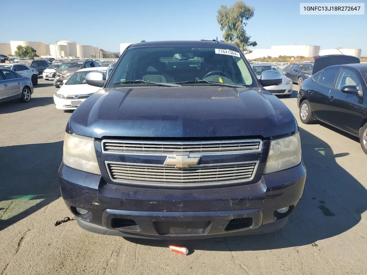 2008 Chevrolet Tahoe C1500 VIN: 1GNFC13J18R272647 Lot: 77641364