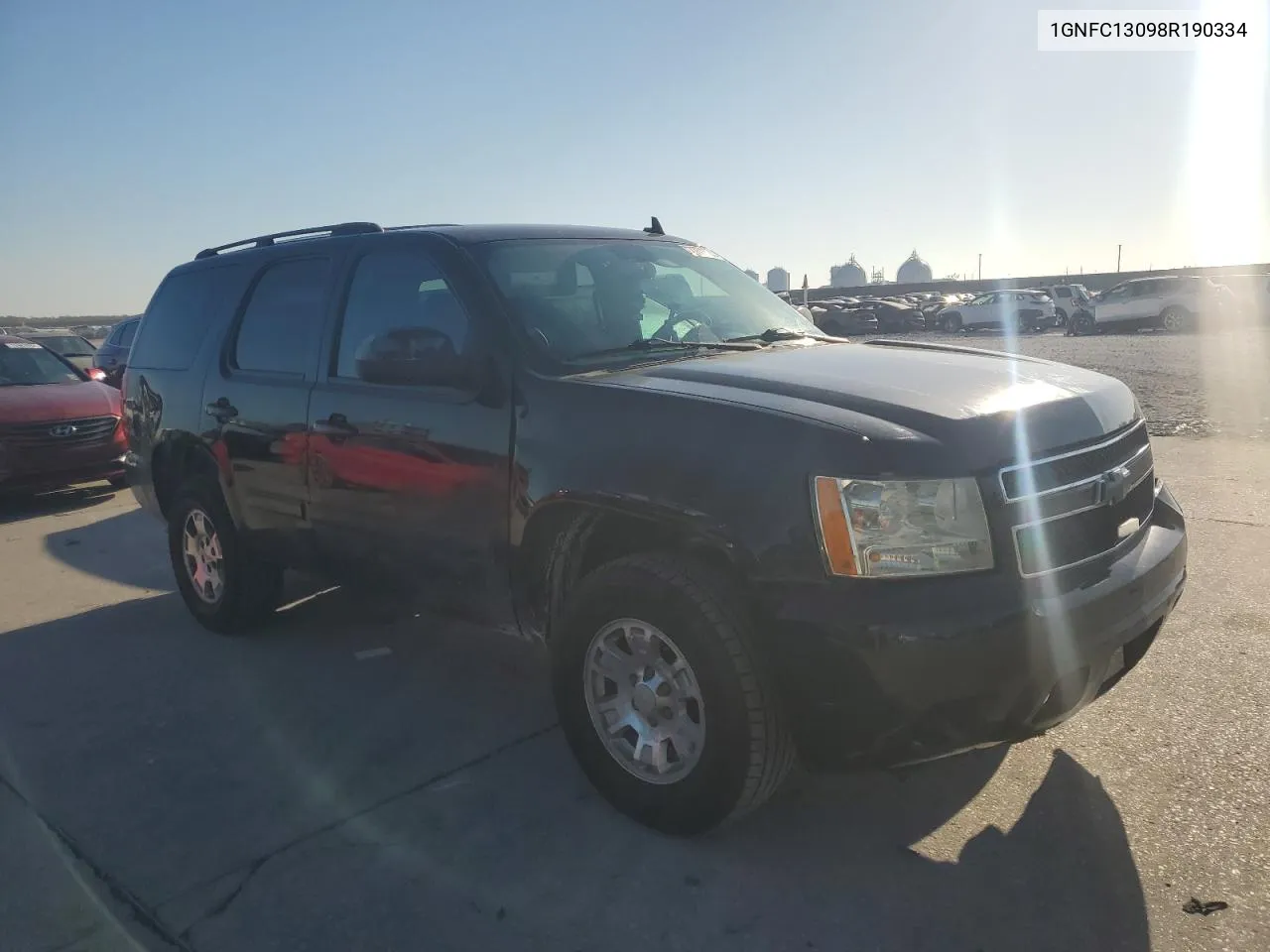 2008 Chevrolet Tahoe C1500 VIN: 1GNFC13098R190334 Lot: 77710354