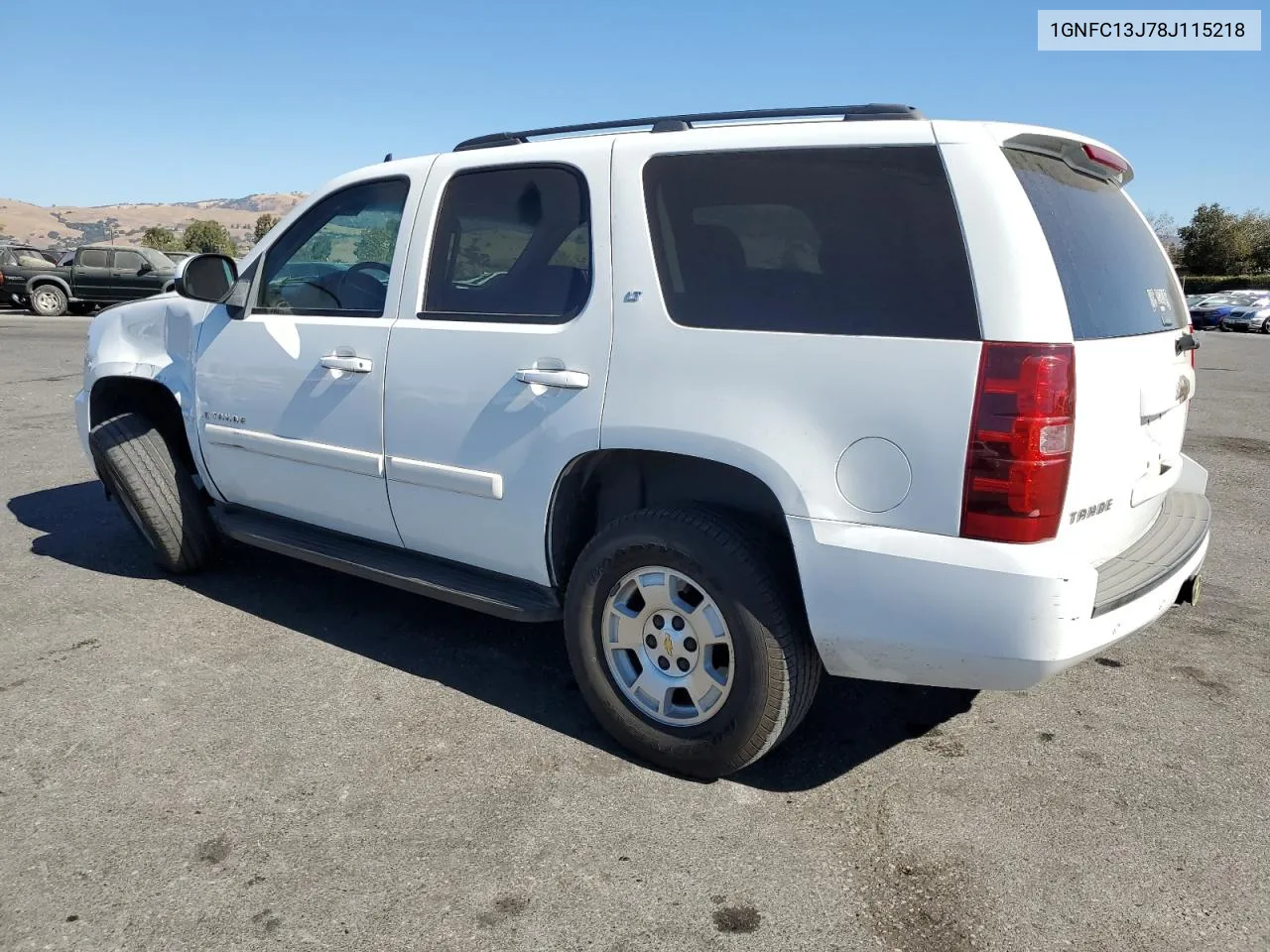 2008 Chevrolet Tahoe C1500 VIN: 1GNFC13J78J115218 Lot: 77819354