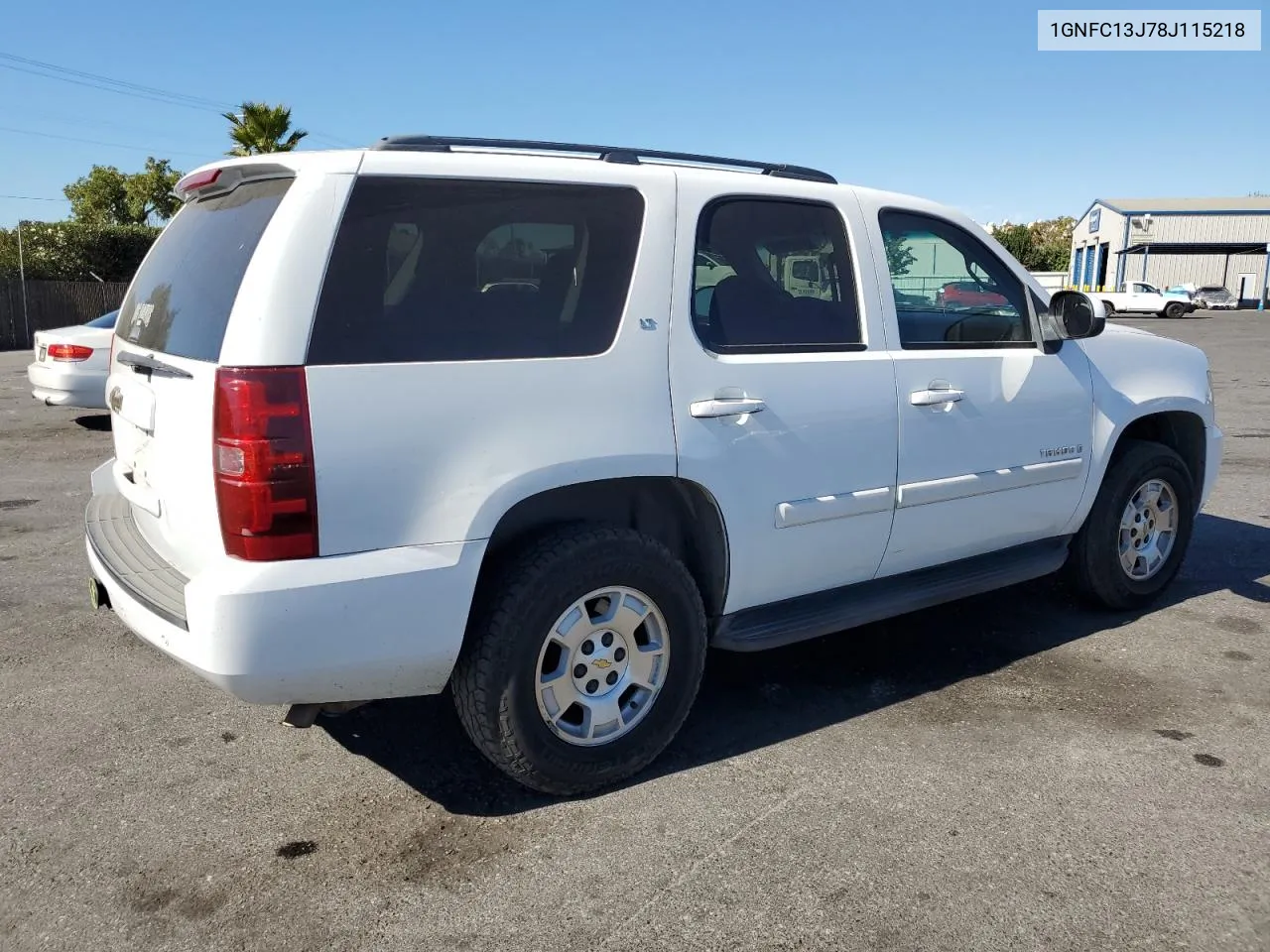 2008 Chevrolet Tahoe C1500 VIN: 1GNFC13J78J115218 Lot: 77819354