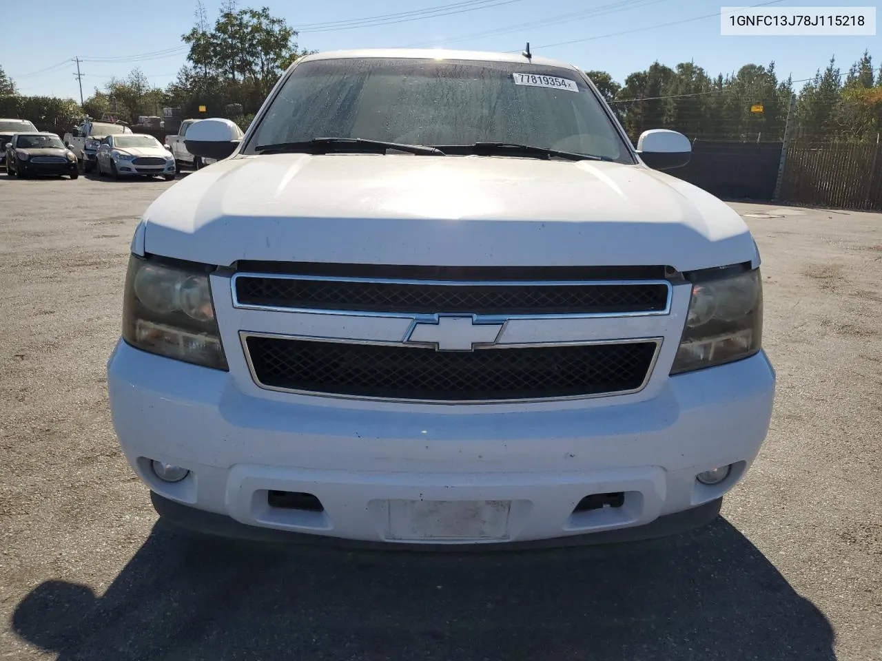 2008 Chevrolet Tahoe C1500 VIN: 1GNFC13J78J115218 Lot: 77819354